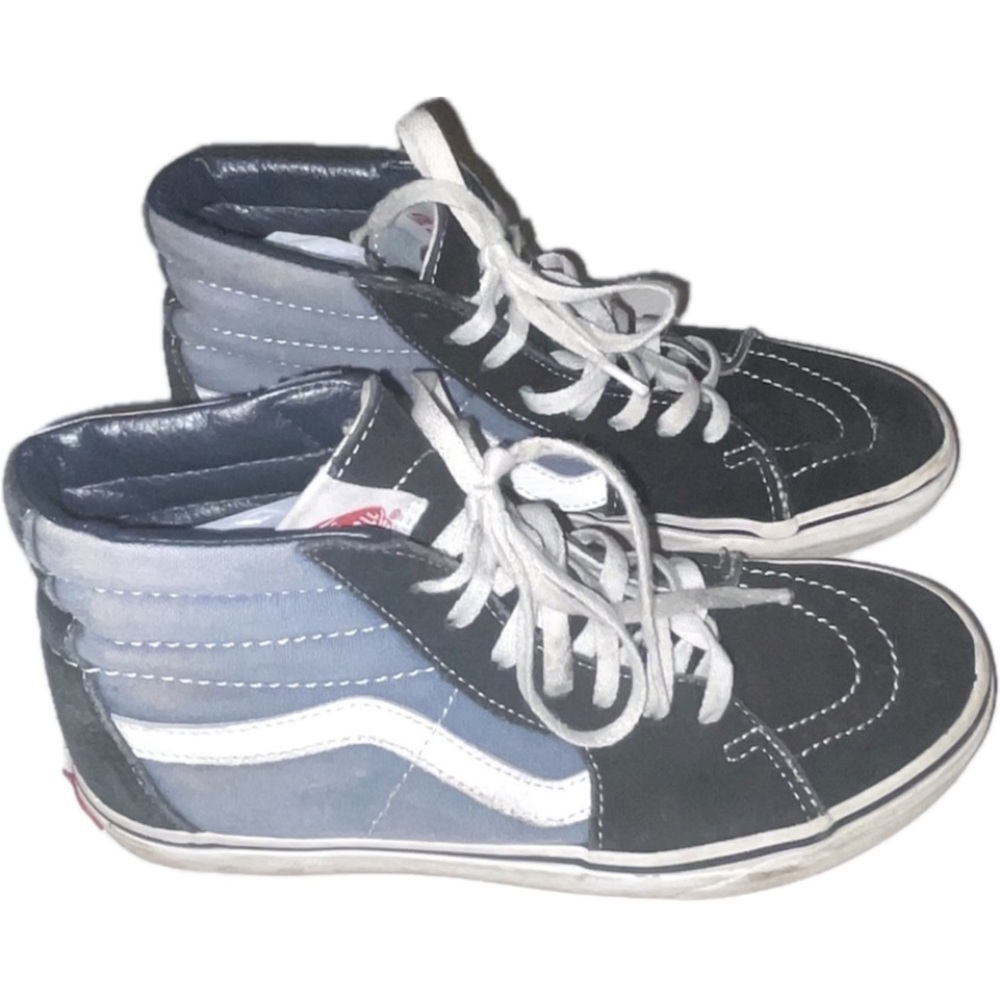 Van’s women’s Sk8-Hi Skate Core Classic Shoes Navy & Blue size 8